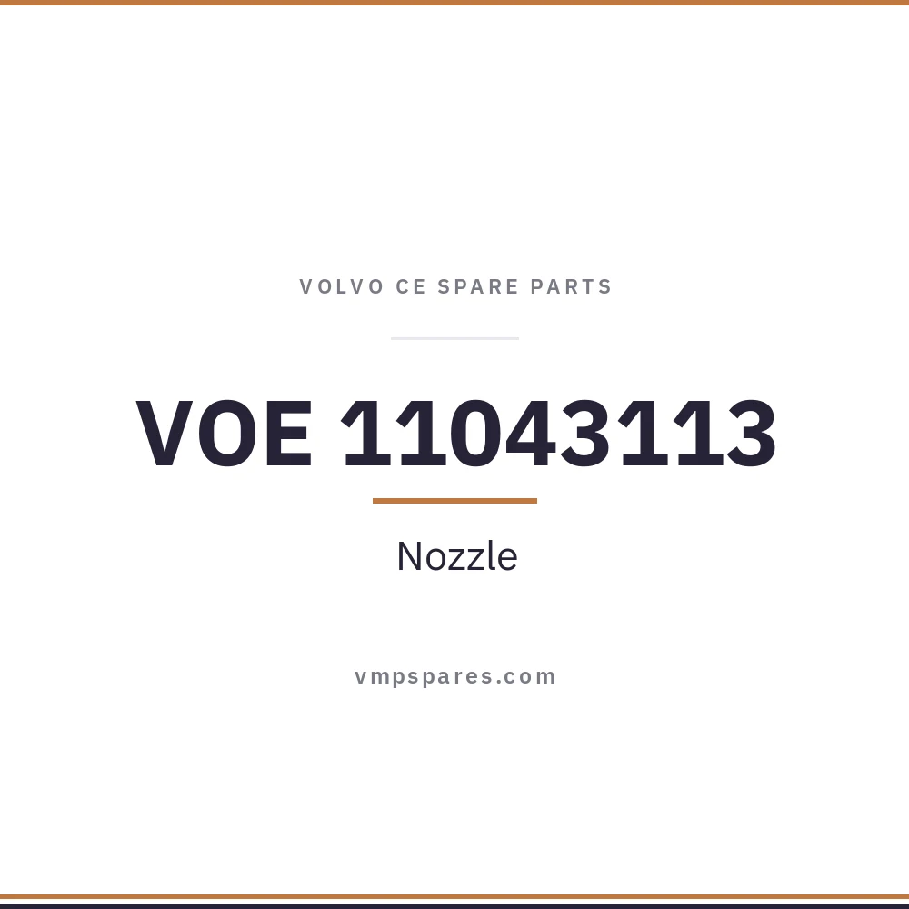 VOE 11043113 – Nozzle