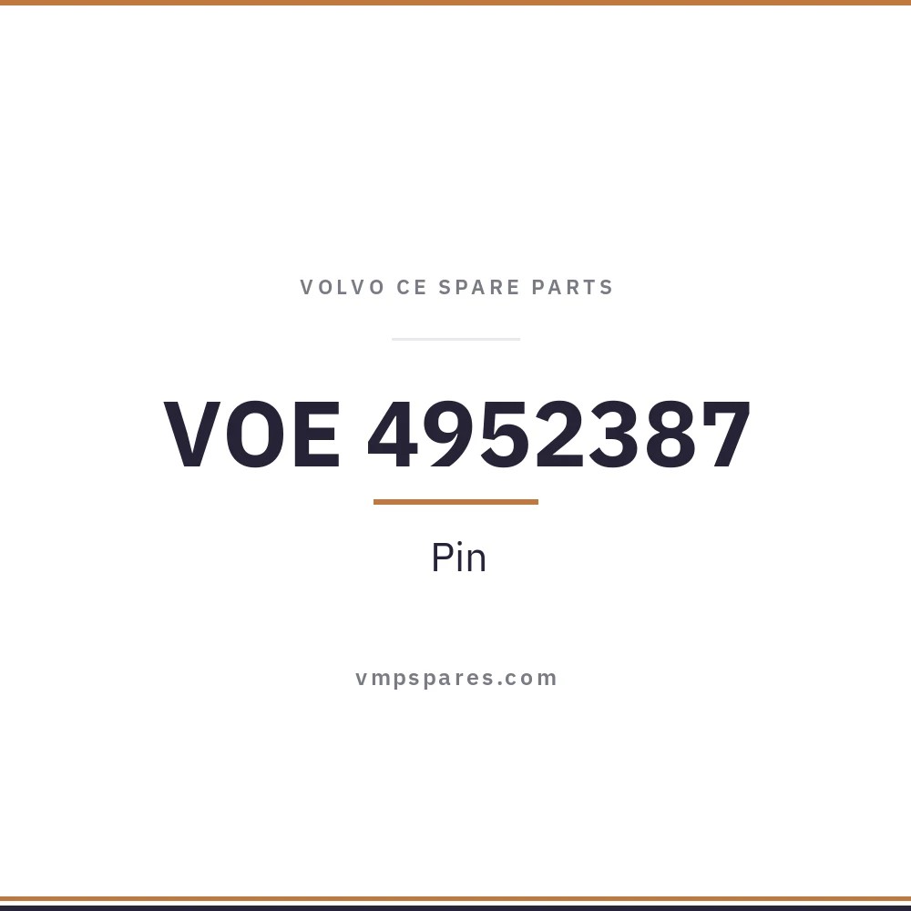 VOE 4952387 – Pin