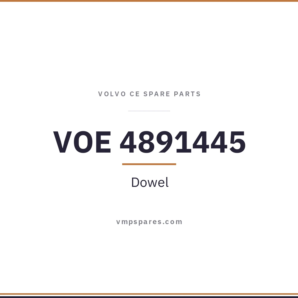 VOE 4891445 – Dowel