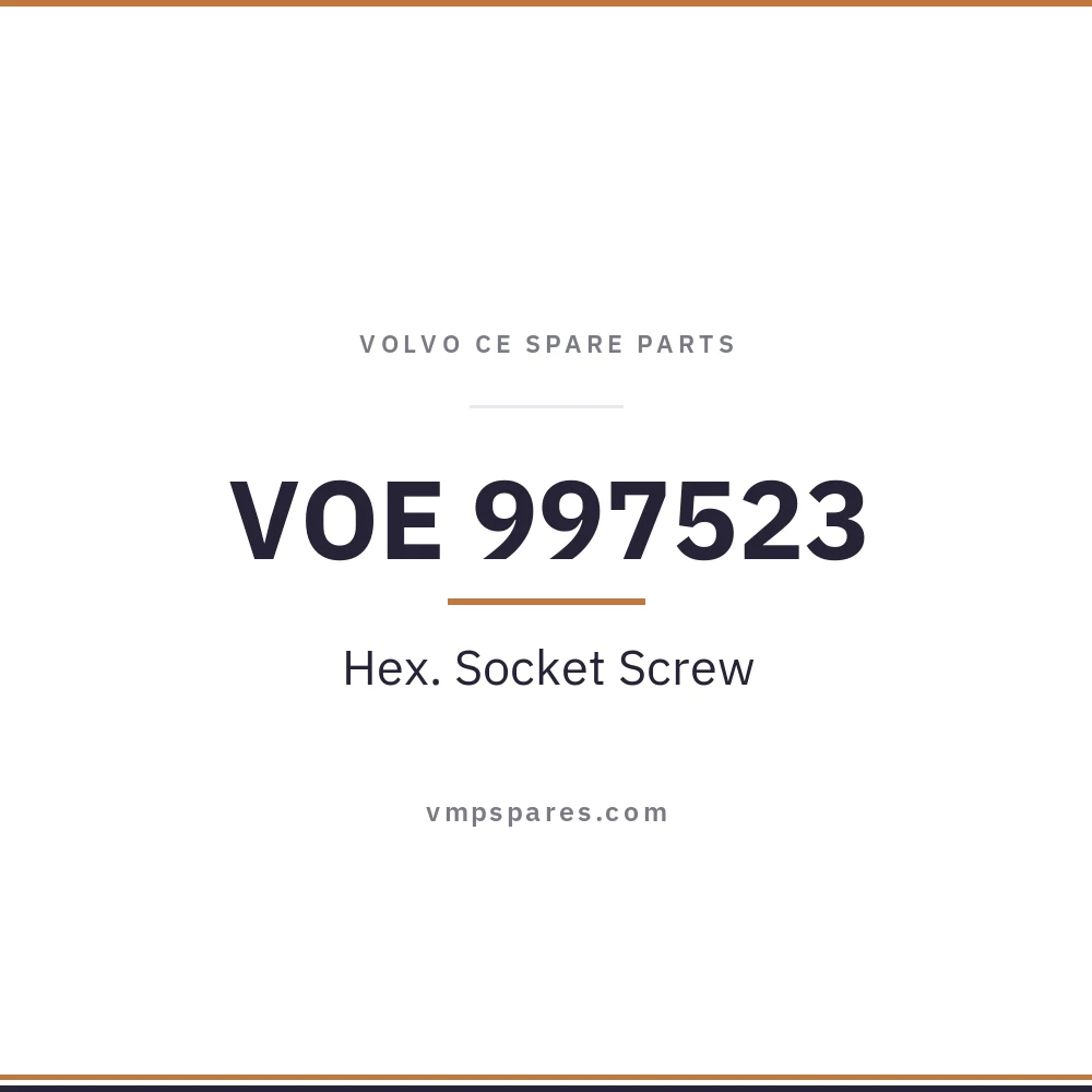 VOE 997523 – Hex. Socket Screw