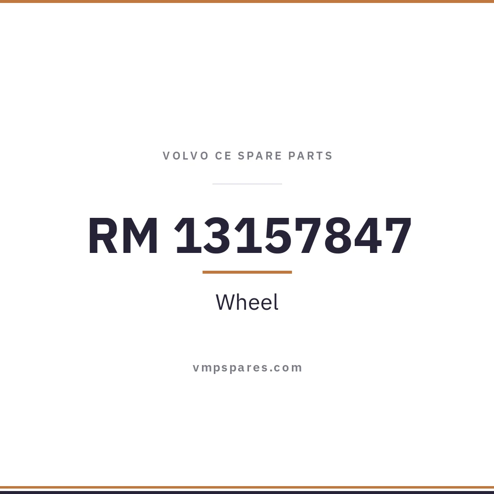 RM 13157847 – Wheel