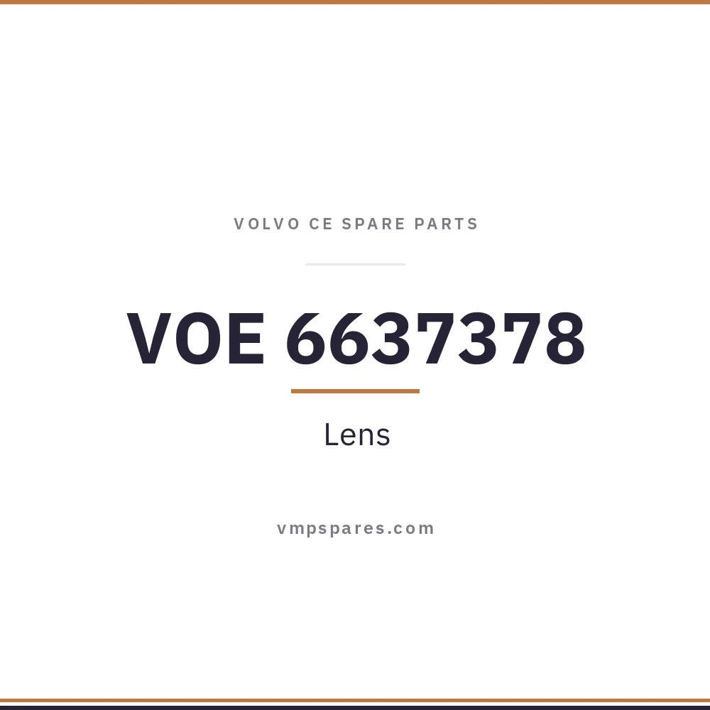 VOE 6637378 – Lens