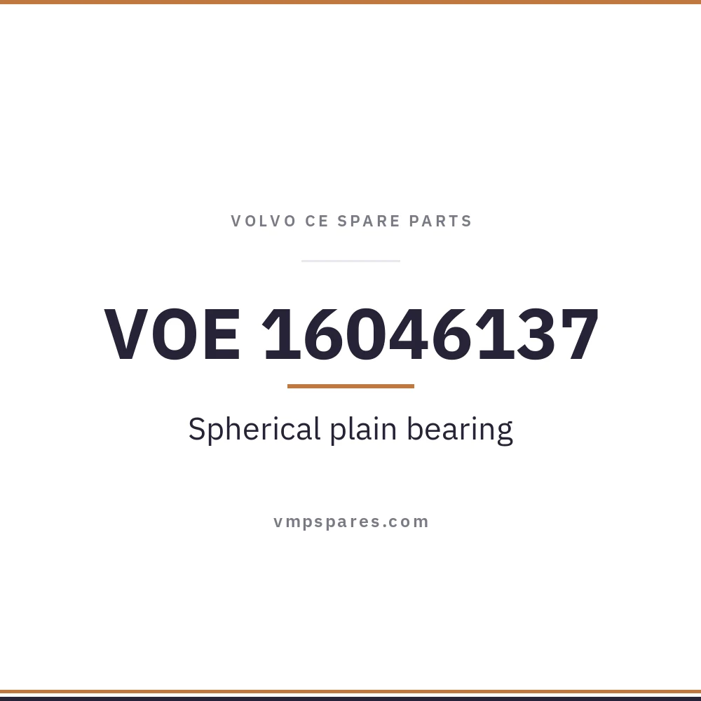 VOE 16046137 – Spherical plain bearing