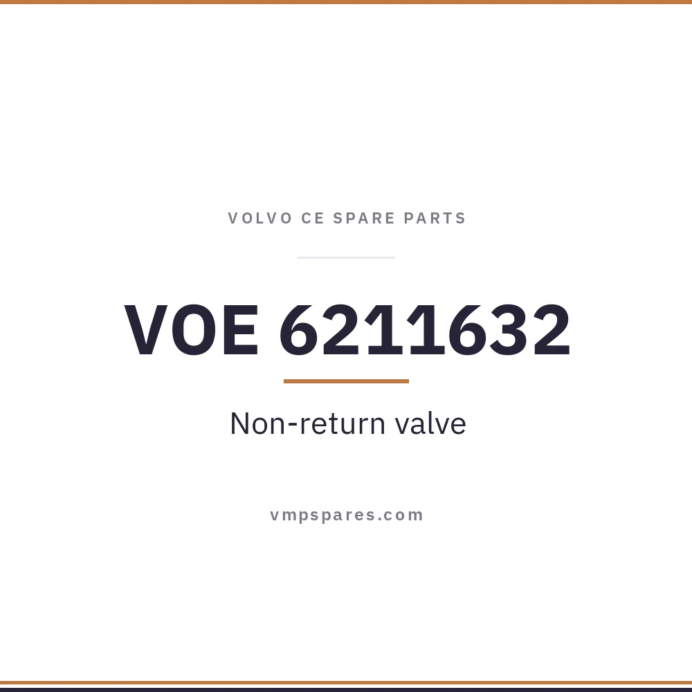 VOE 6211632 – Non-return valve