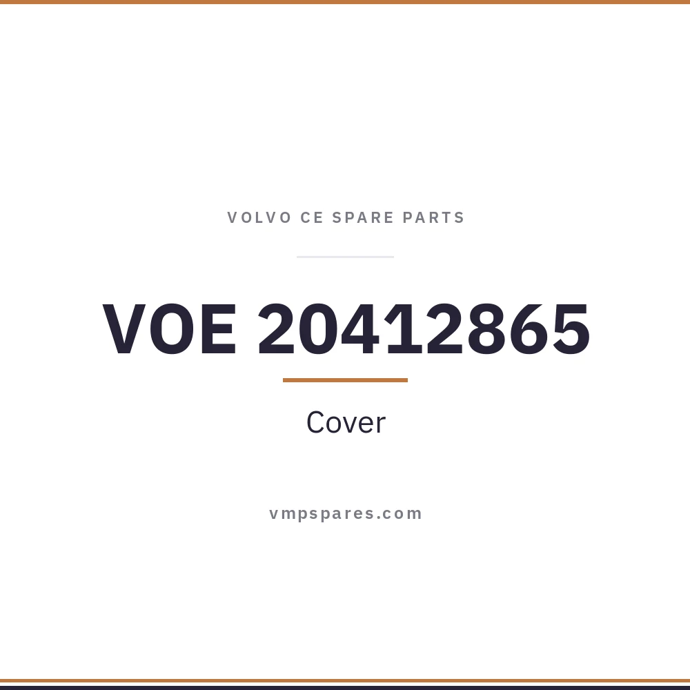 VOE 20412865 – Cover