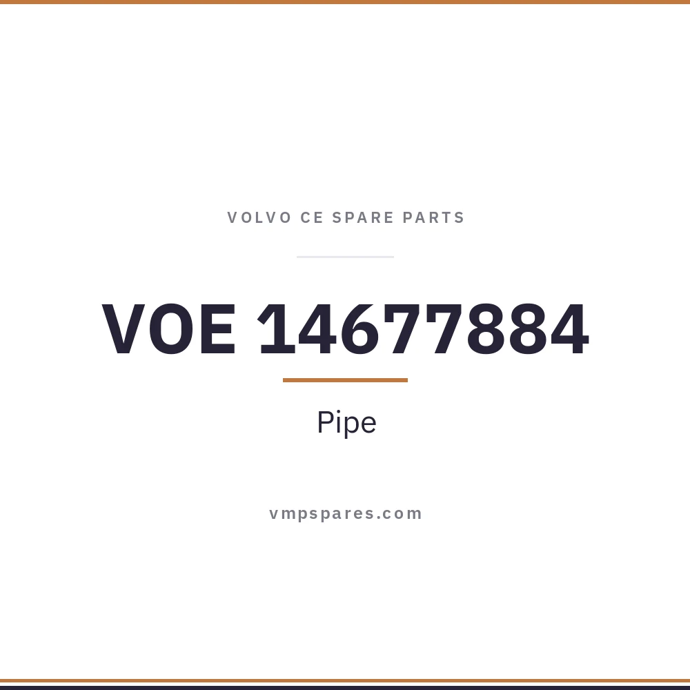VOE 14677884 – Pipe