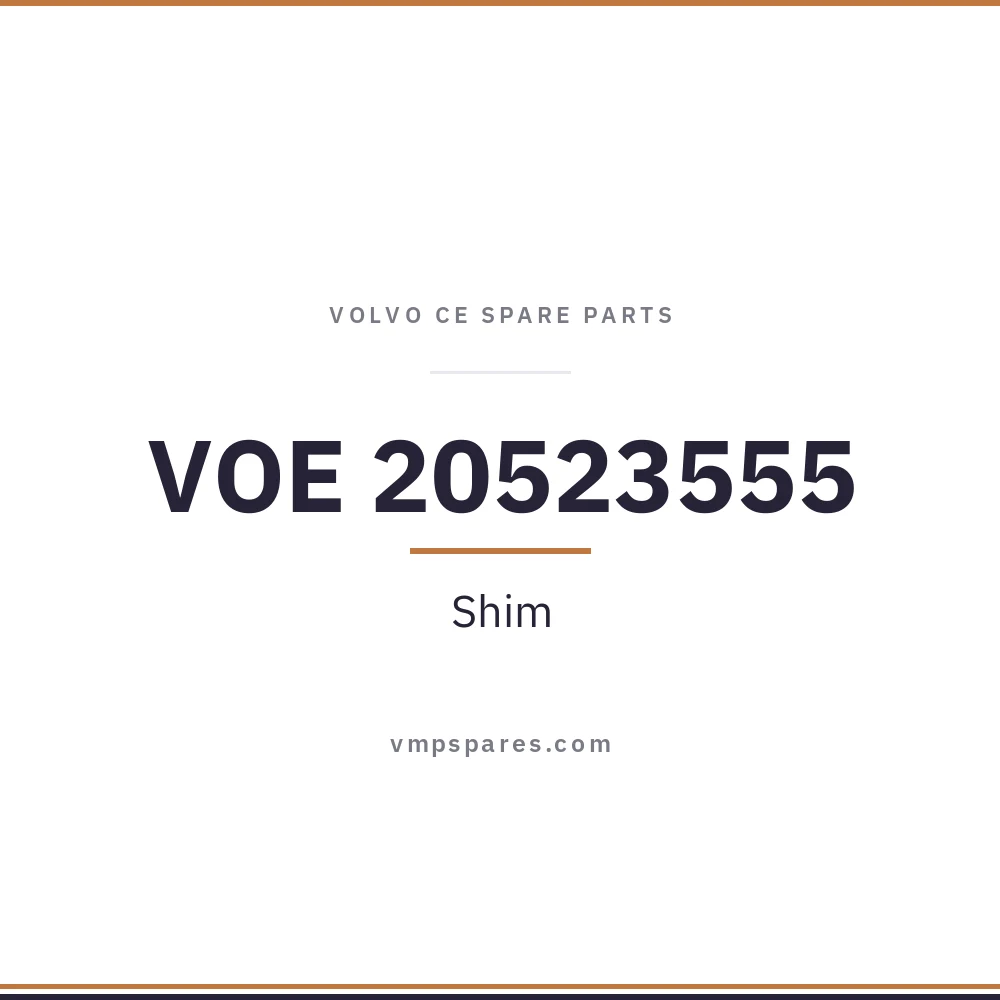 VOE 20523555 – Shim