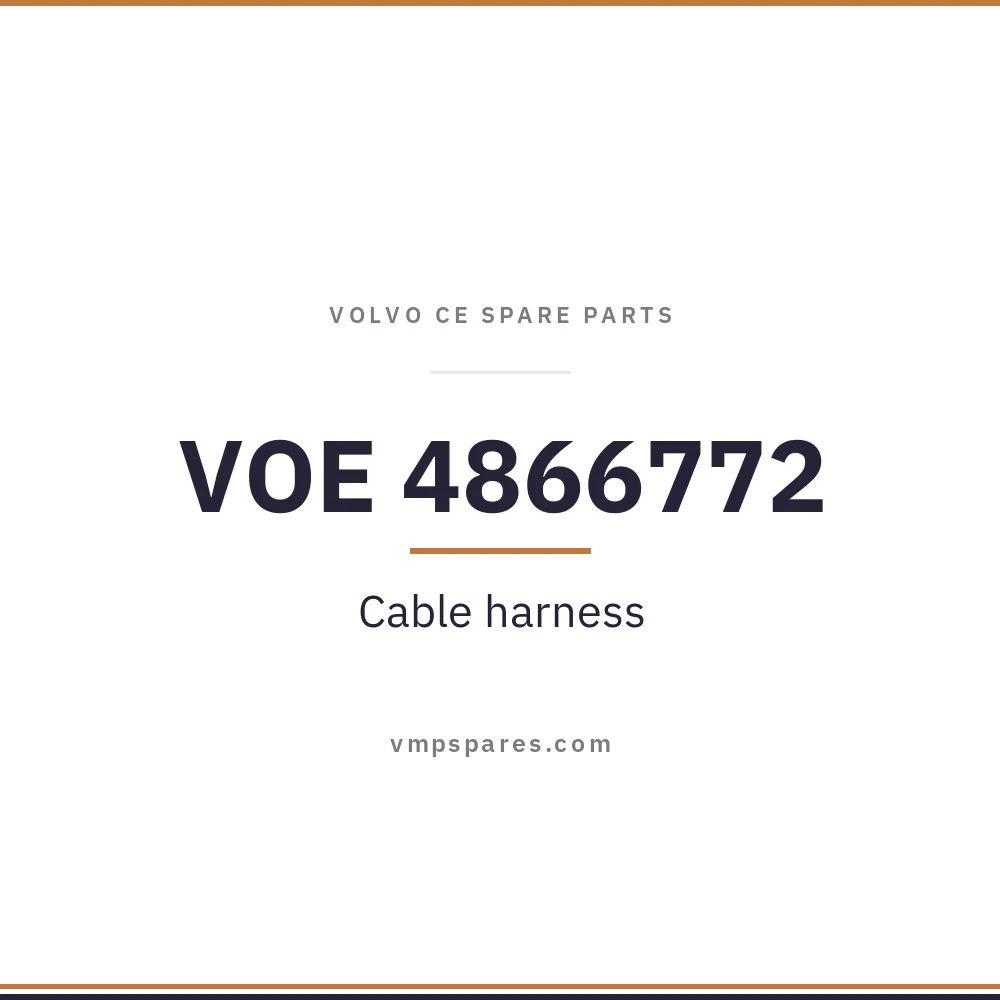 VOE 4866772 – Cable harness