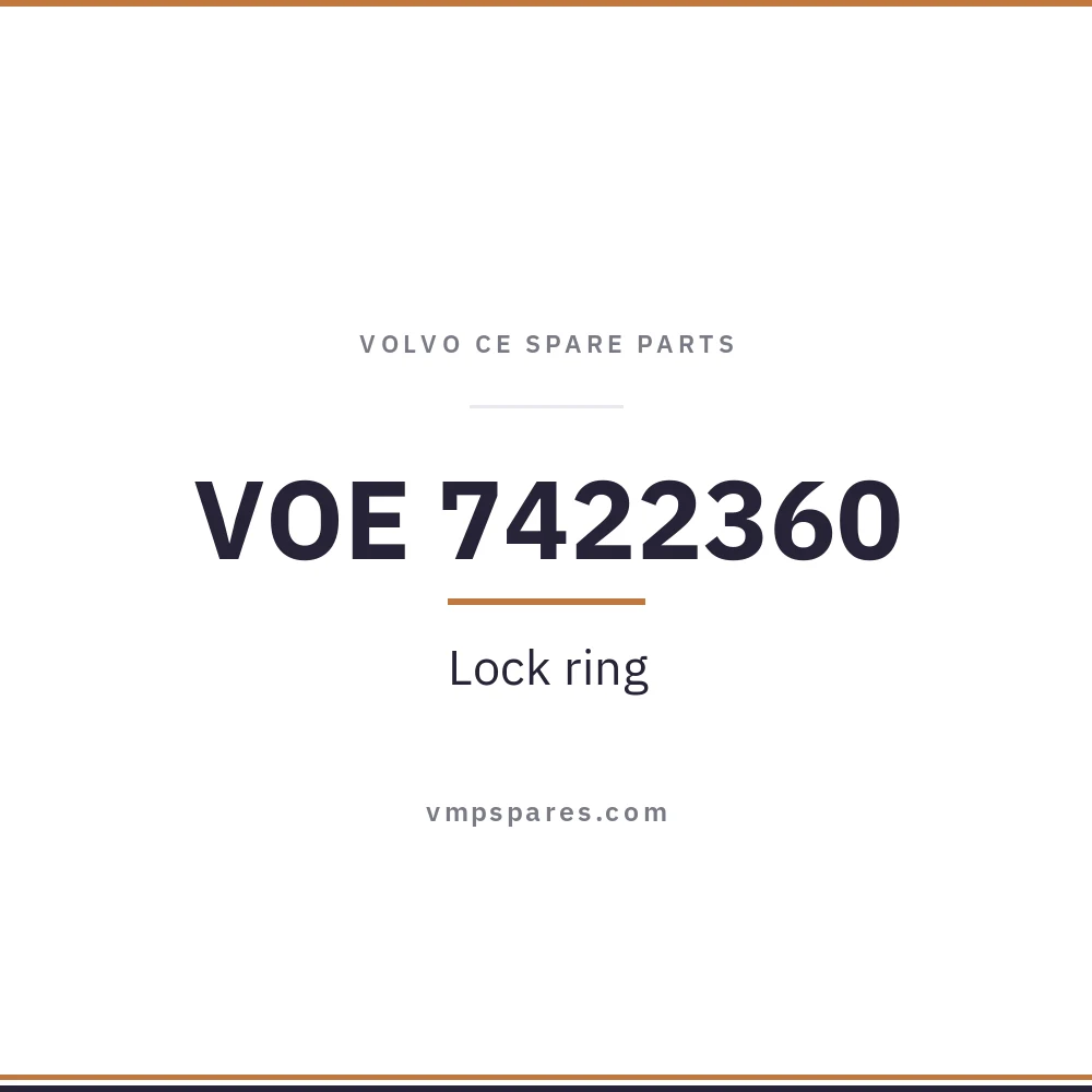 VOE 7422360 – Lock ring