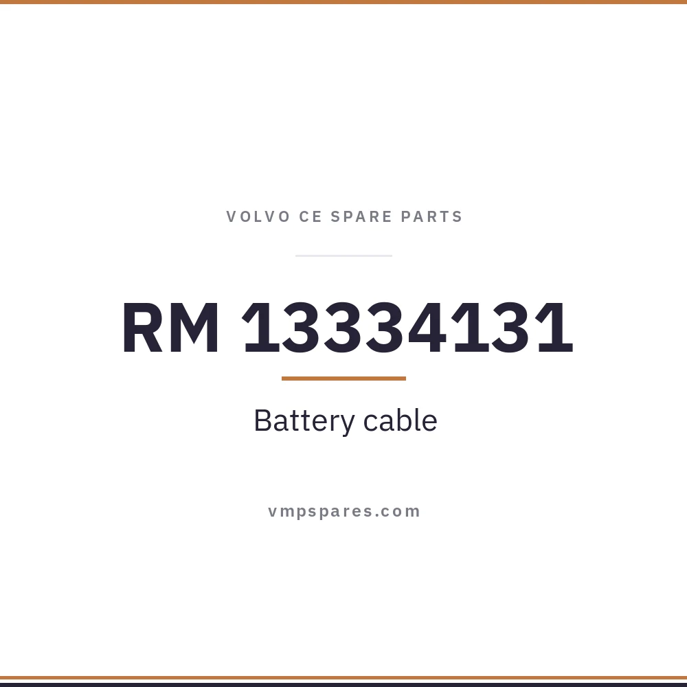 RM 13334131 – Battery cable