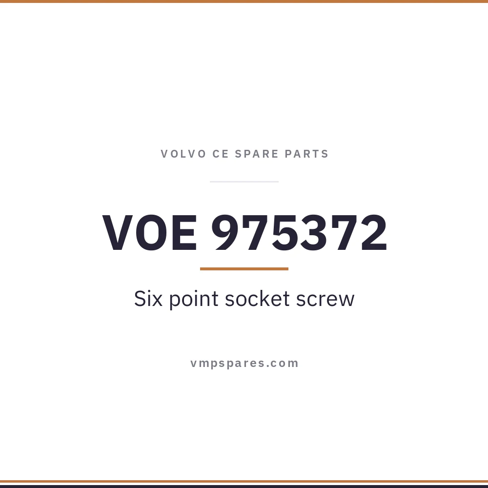 VOE 975372 – Six point socket screw