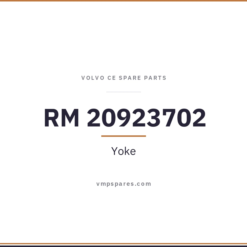 RM 20923702 – Yoke