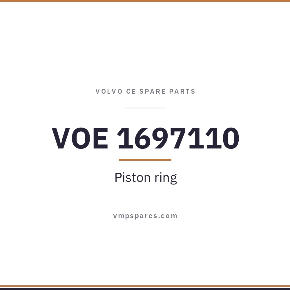 VOE 1697110 – Piston ring