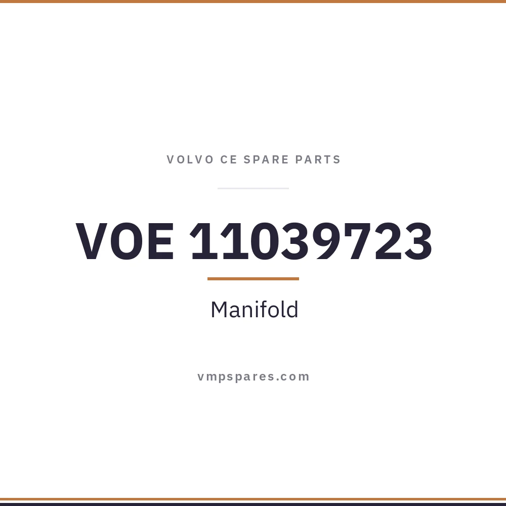 VOE 11039723 – Manifold