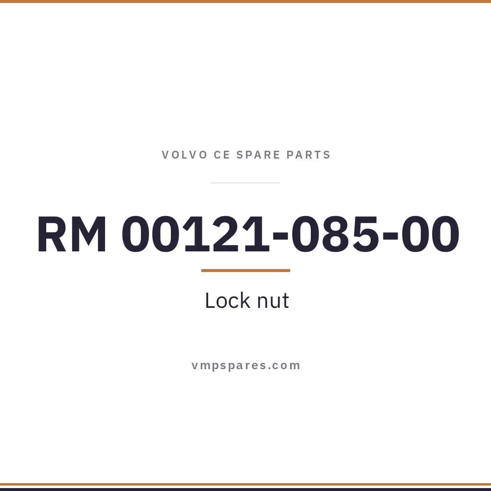 RM 00121-085-00 – Lock nut