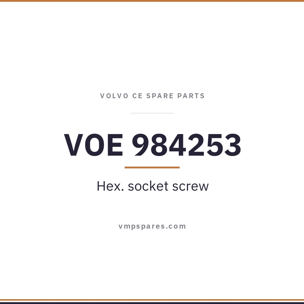 VOE 984253 – Hex. socket screw