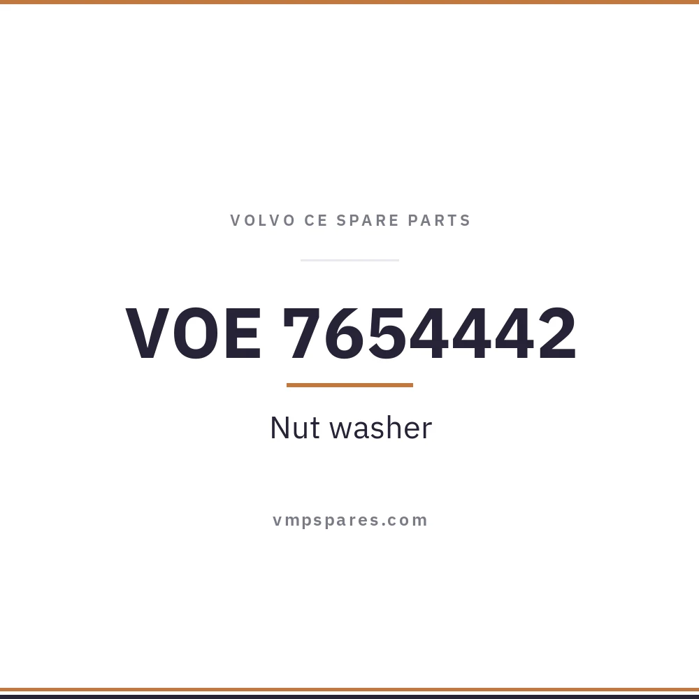 VOE 7654442 – Nut washer