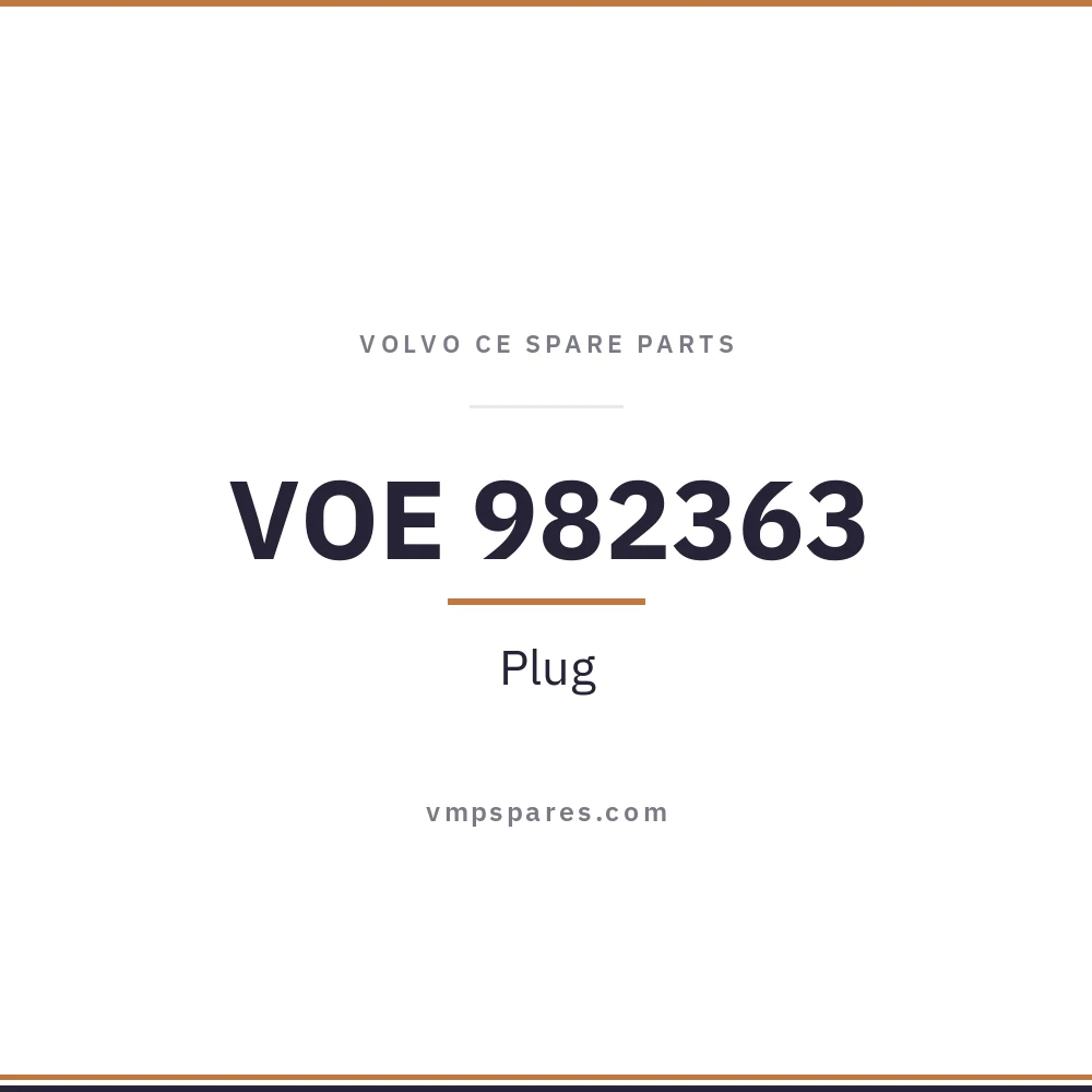 VOE 982363 – Plug