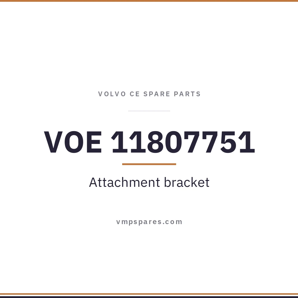 VOE 11807751 – Attachment bracket