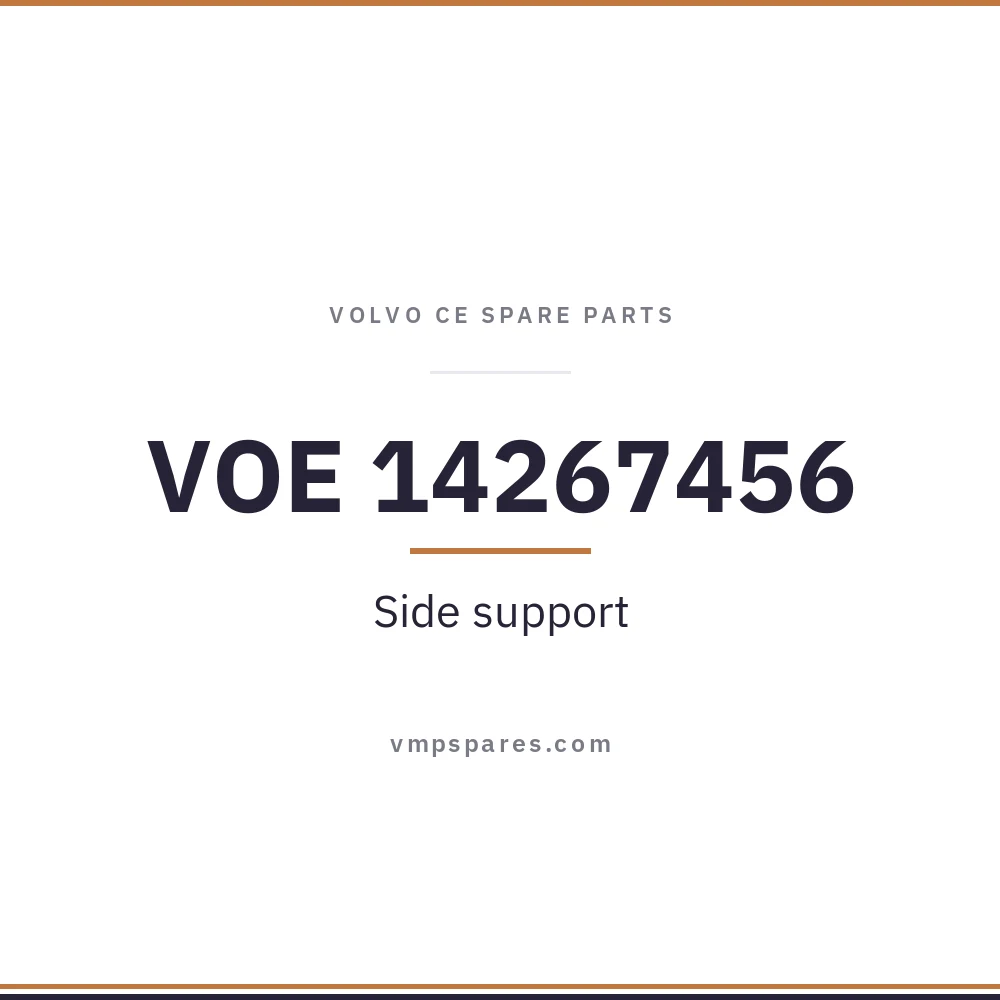 VOE 14267456 – Side support