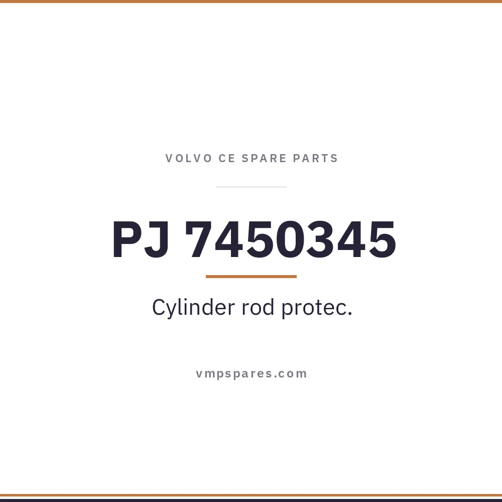 PJ 7450345 – Cylinder rod protec.