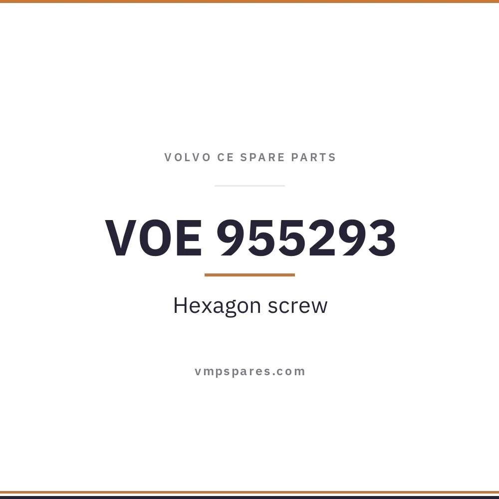 VOE 955293 – Hexagon screw
