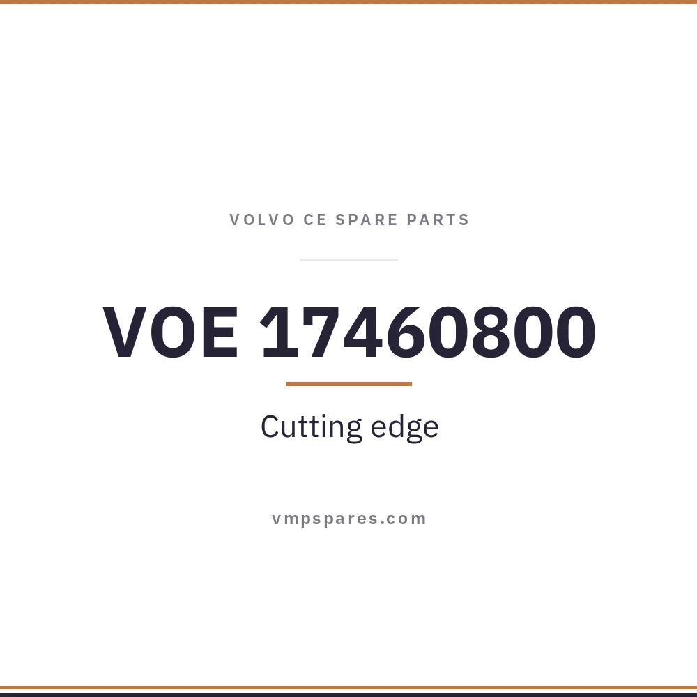 VOE 17460800 – Cutting edge