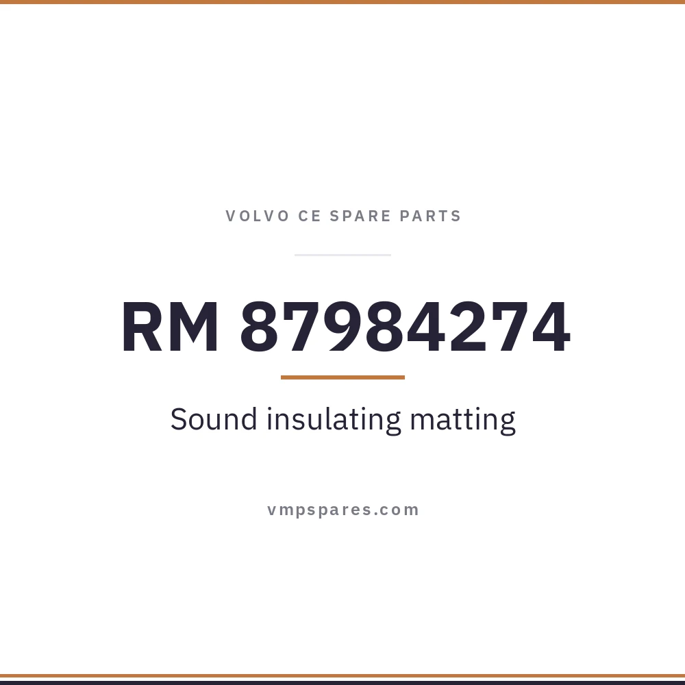 RM 87984274 – Sound insulating matting