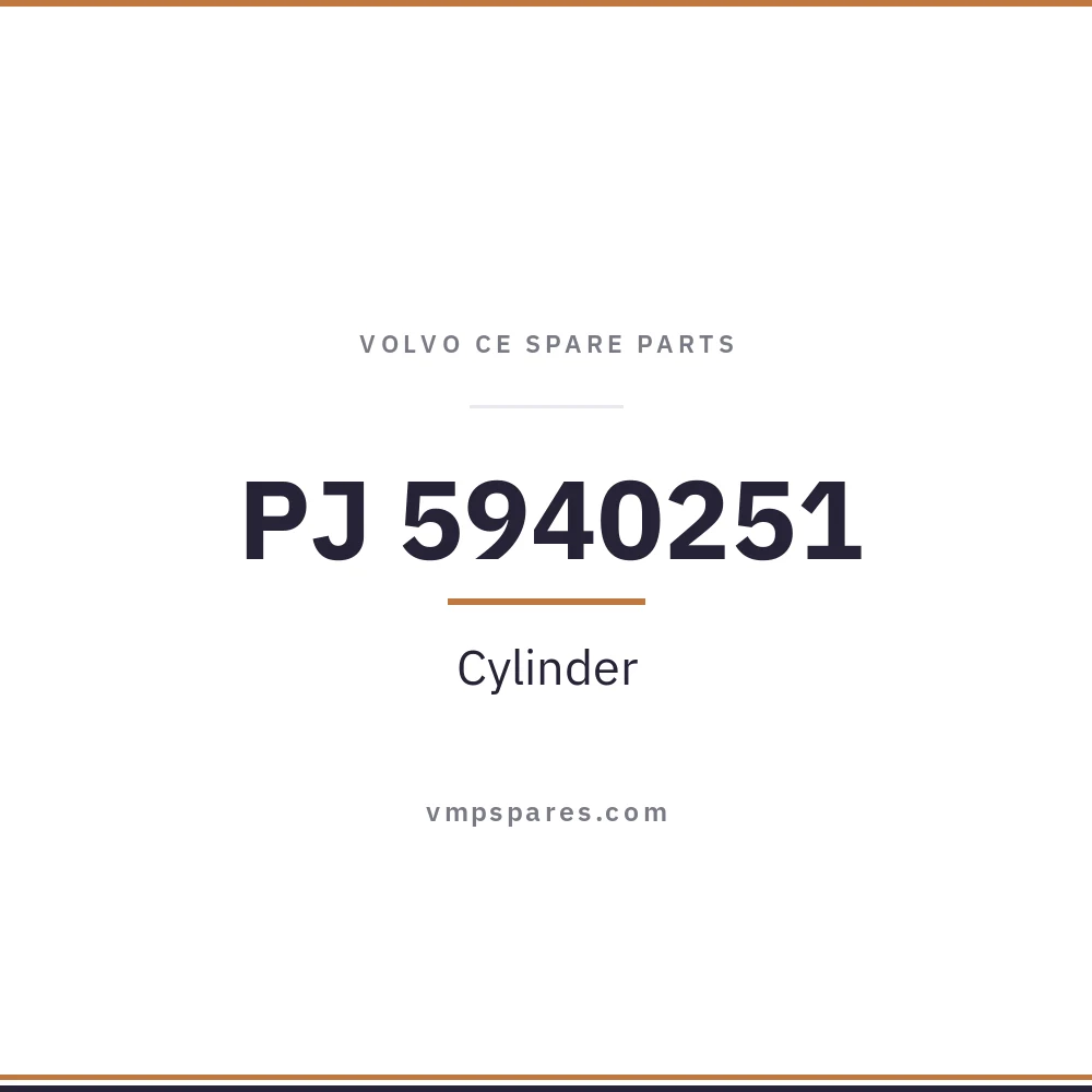 PJ 5940251 – Cylinder