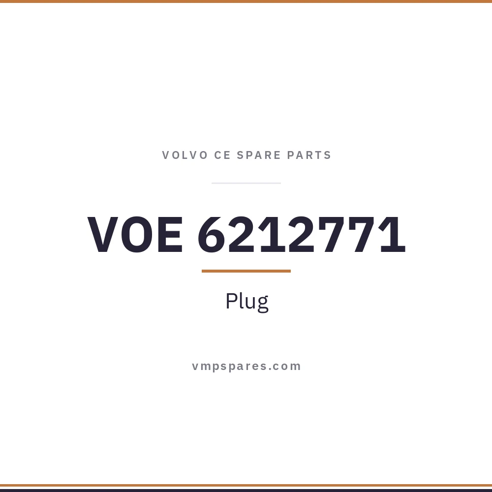VOE 6212771 – Plug