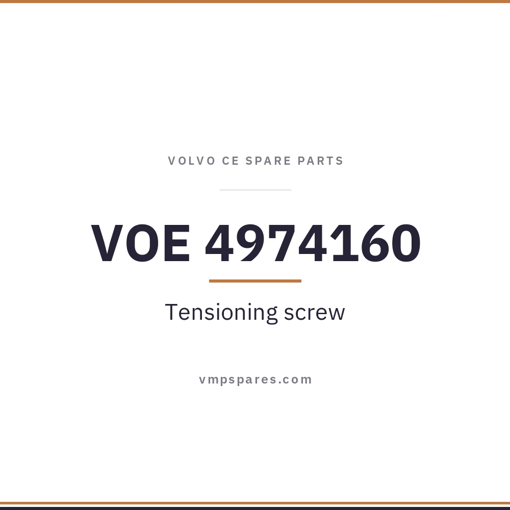 VOE 4974160 – Tensioning screw