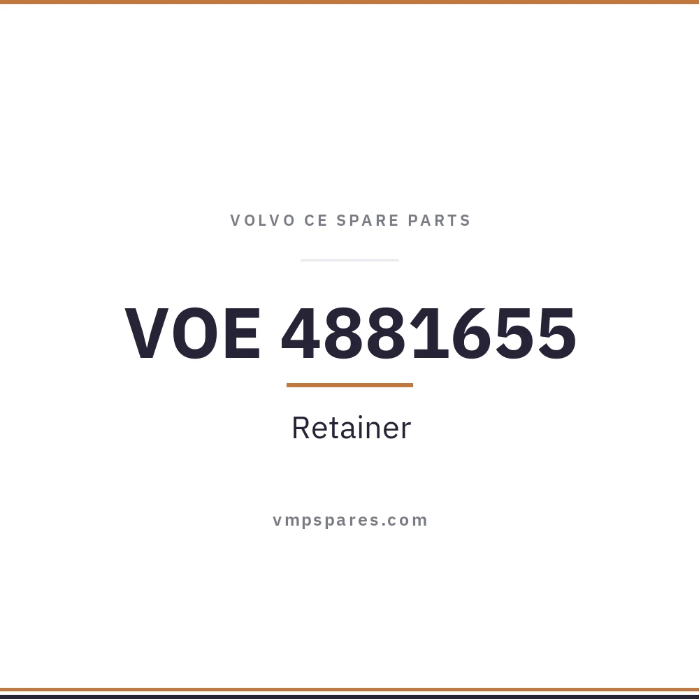 VOE 4881655 – Retainer