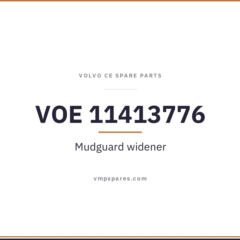 VOE 11413776 – Mudguard widener