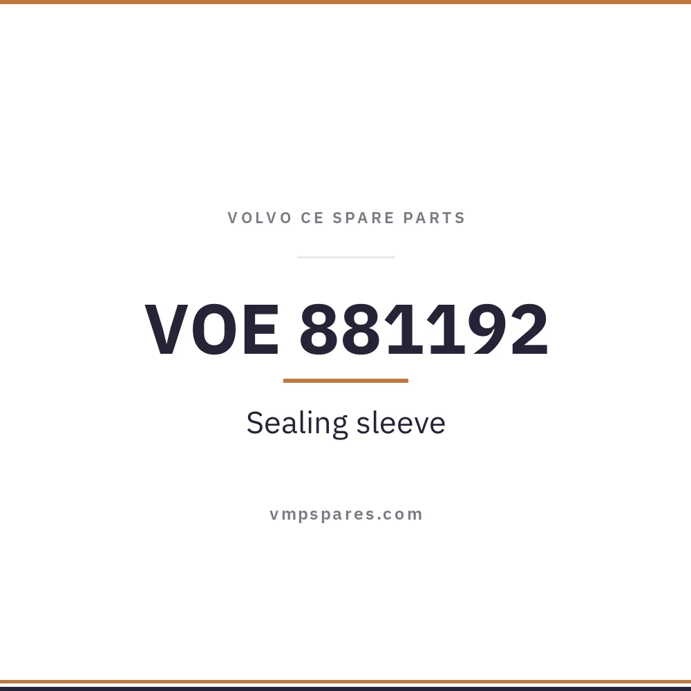 VOE 881192 – Sealing sleeve
