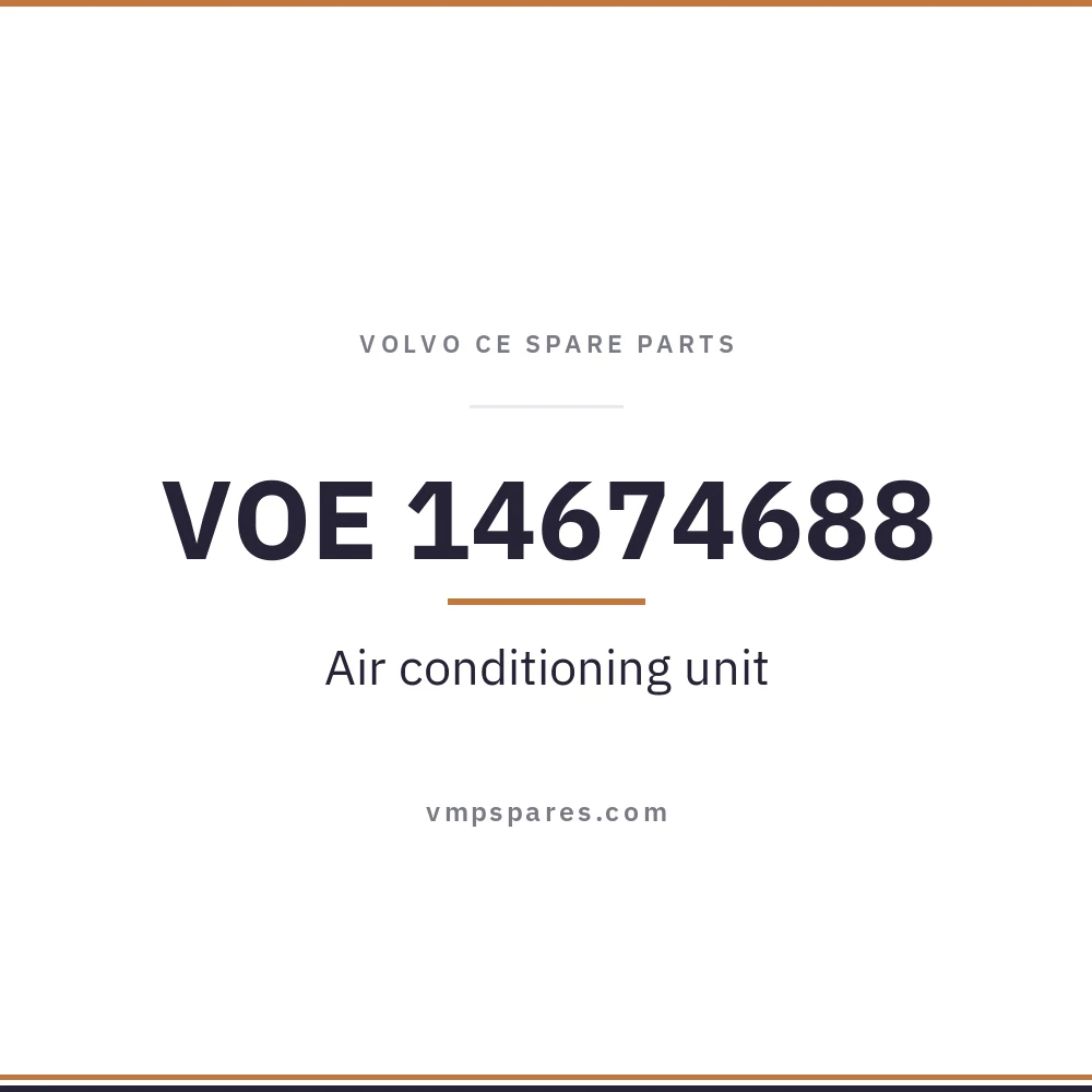 VOE 14674688 – Air conditioning unit