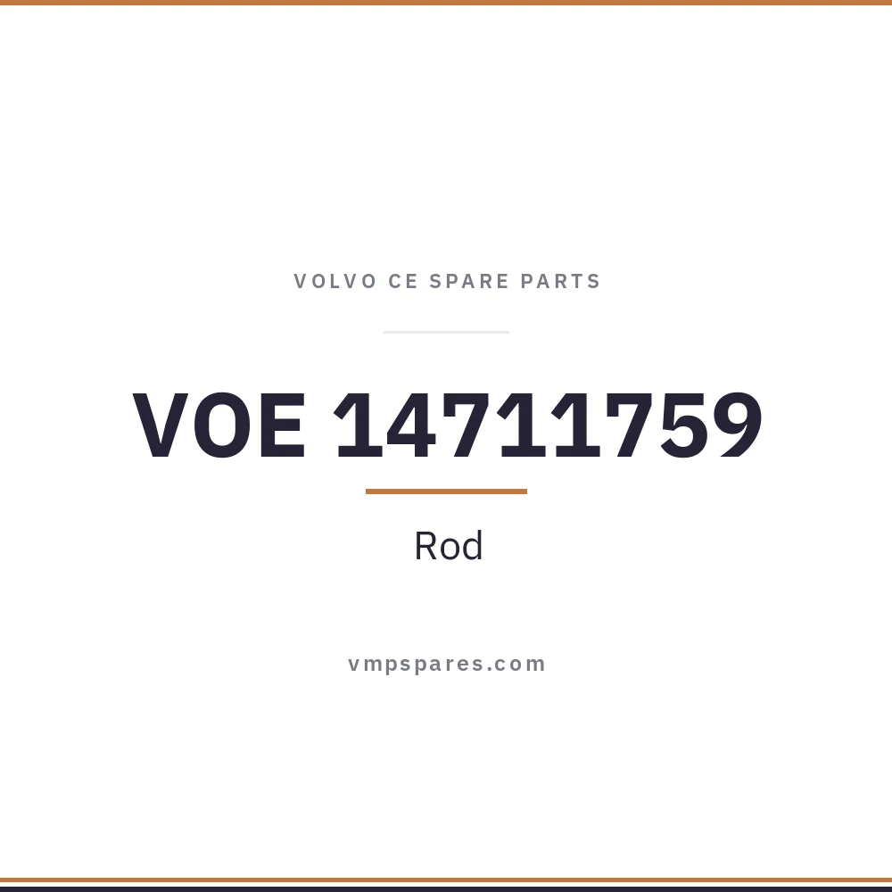 VOE 14711759 – Rod