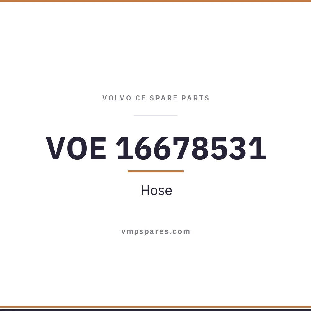 VOE 16678531 – Hose