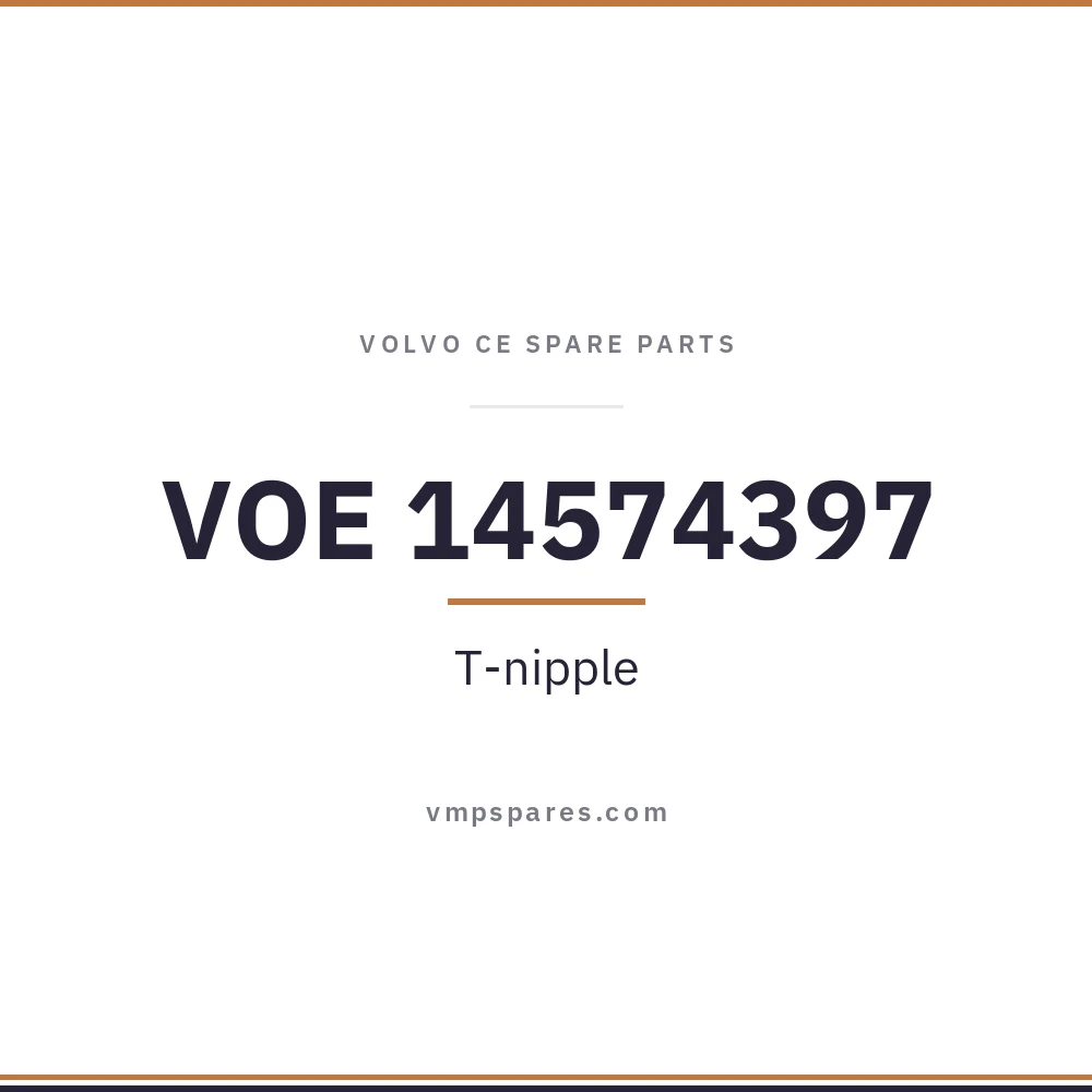 VOE 14574397 – T-nipple