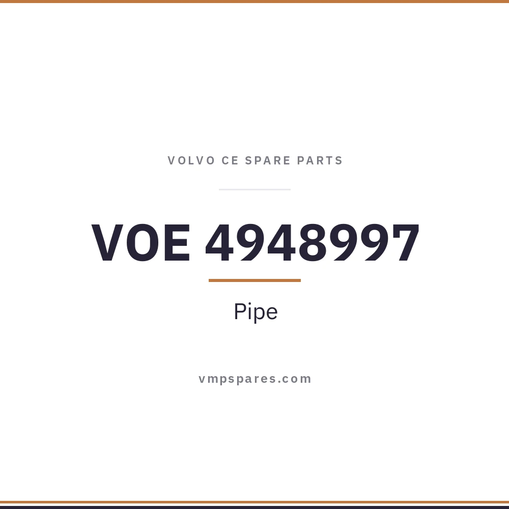 VOE 4948997 – Pipe
