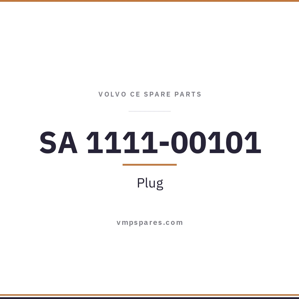 SA 1111-00101 – Plug