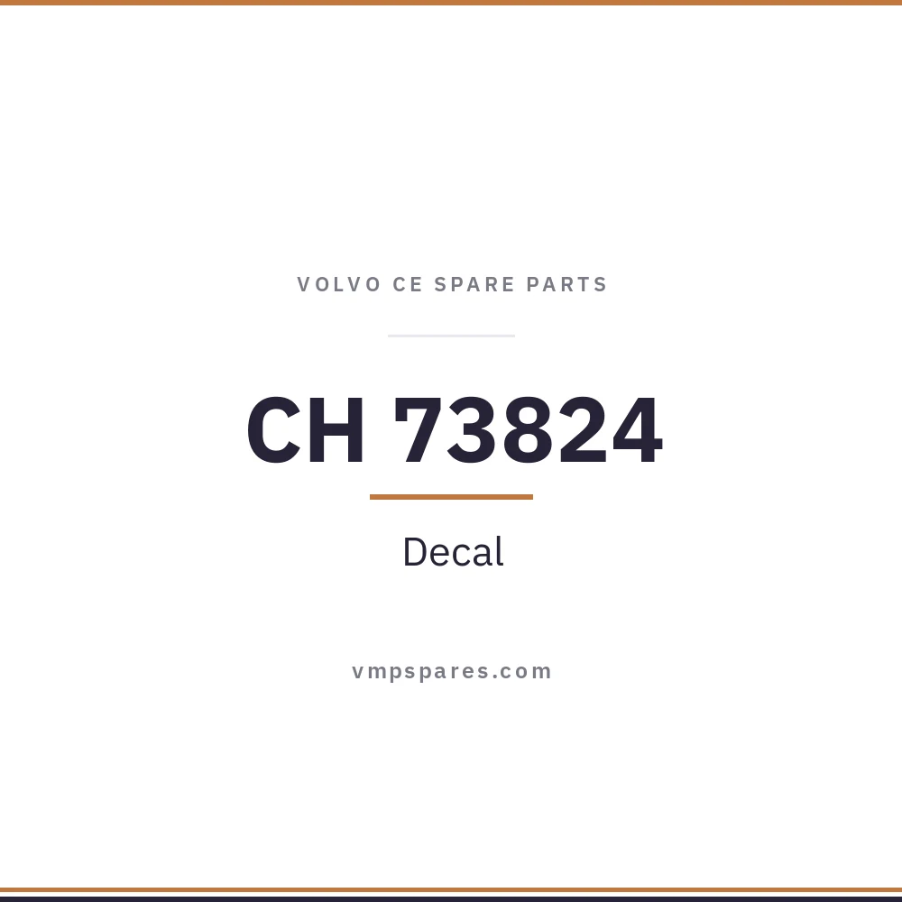 CH 73824 – Decal
