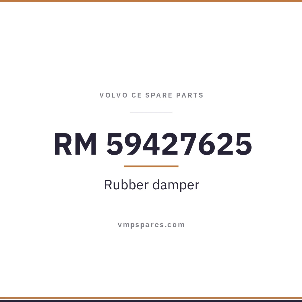 RM 59427625 – Rubber damper