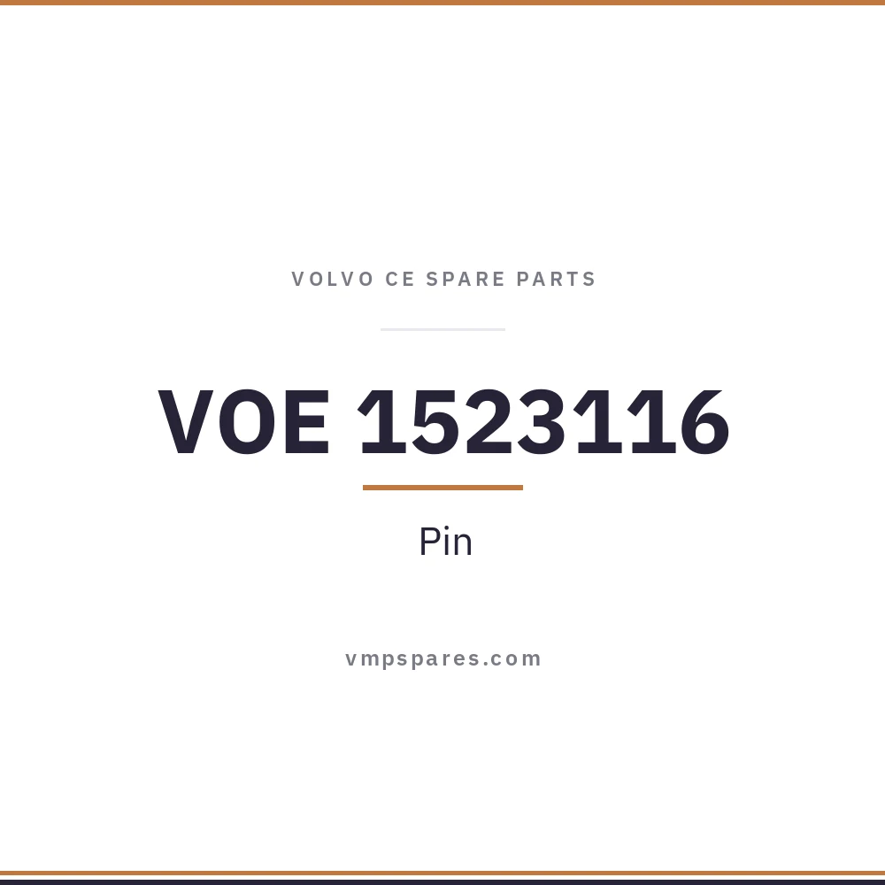VOE 1523116 – Pin