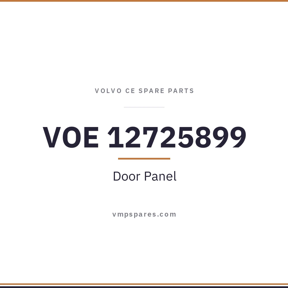 VOE 12725899 – Door Panel