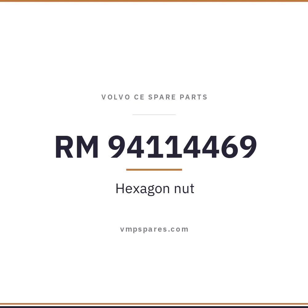 RM 94114469 – Hexagon nut