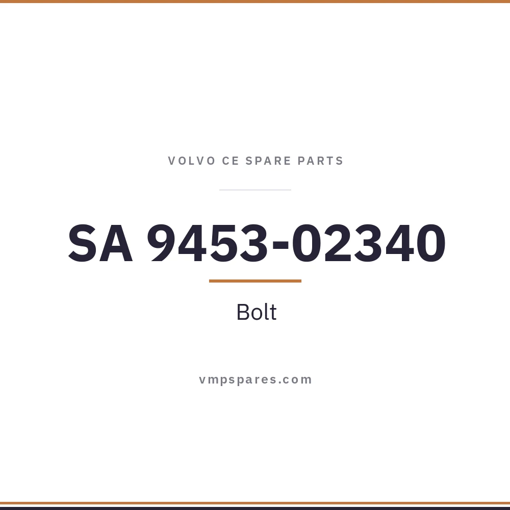 SA 9453-02340 – Bolt