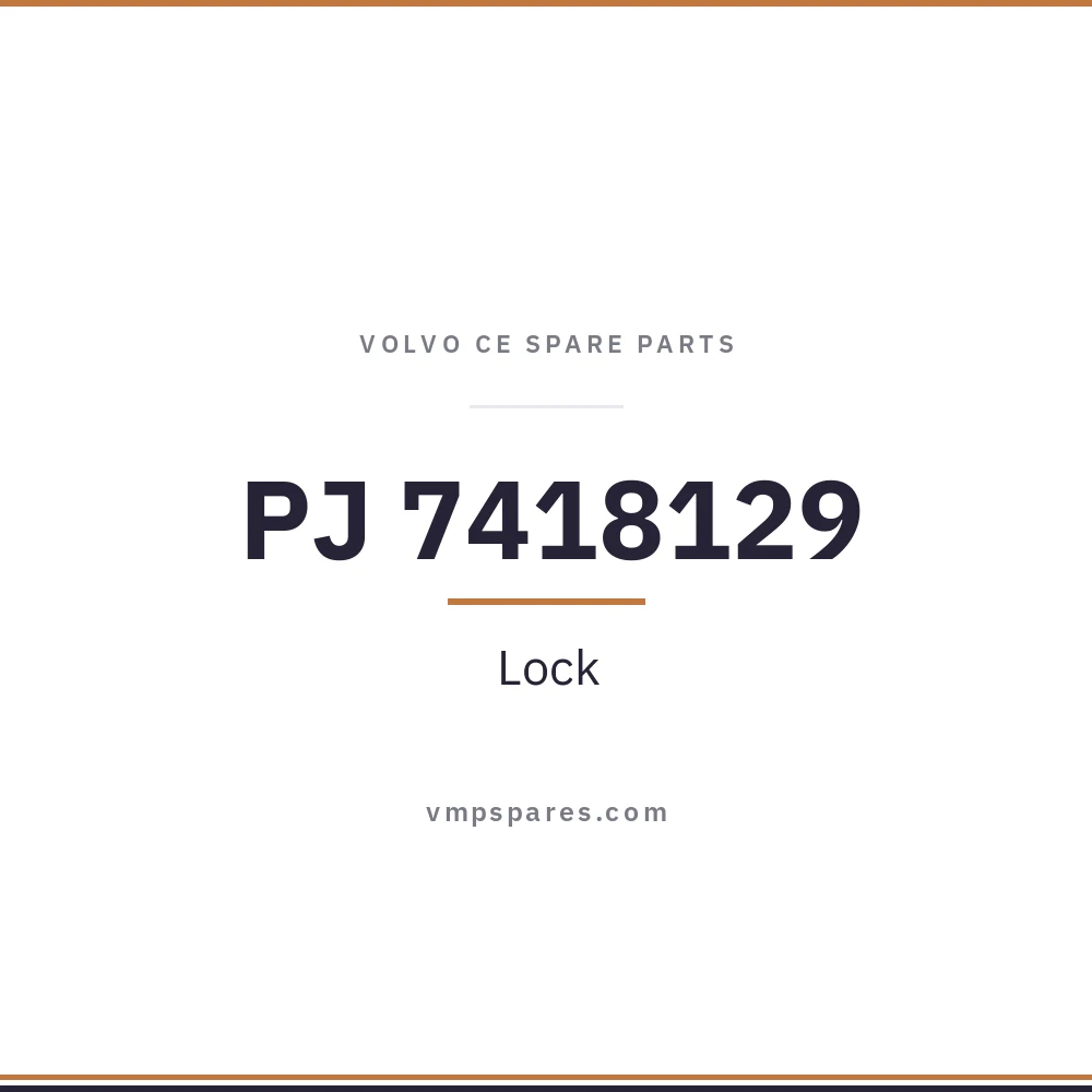 PJ 7418129 – Lock