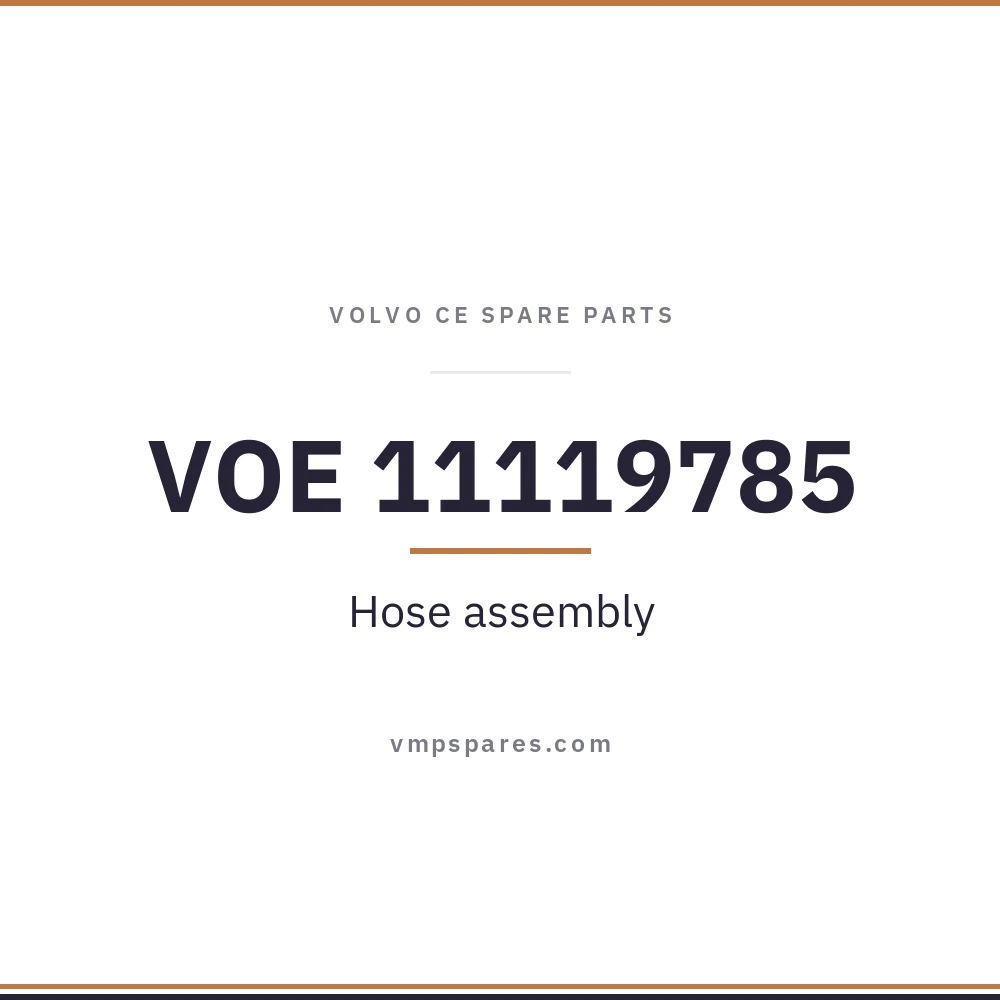 VOE 11119785 – Hose assembly