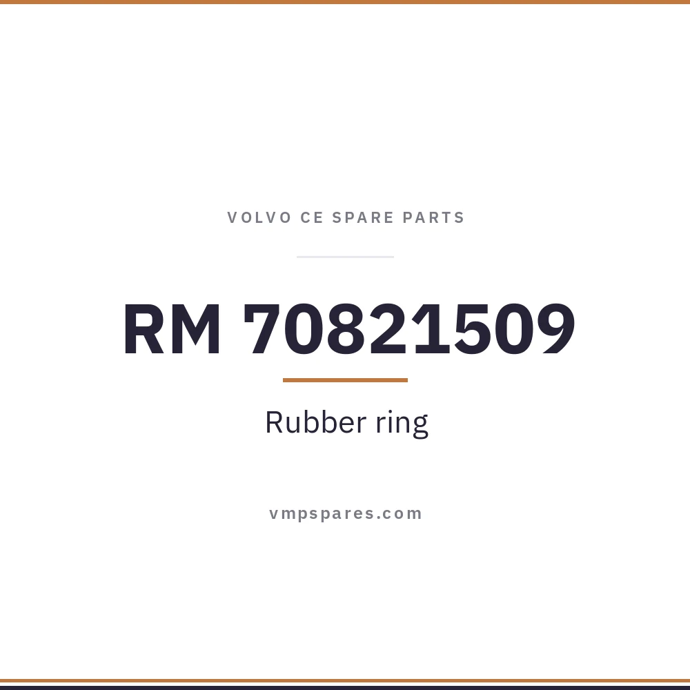 RM 70821509 – Rubber ring