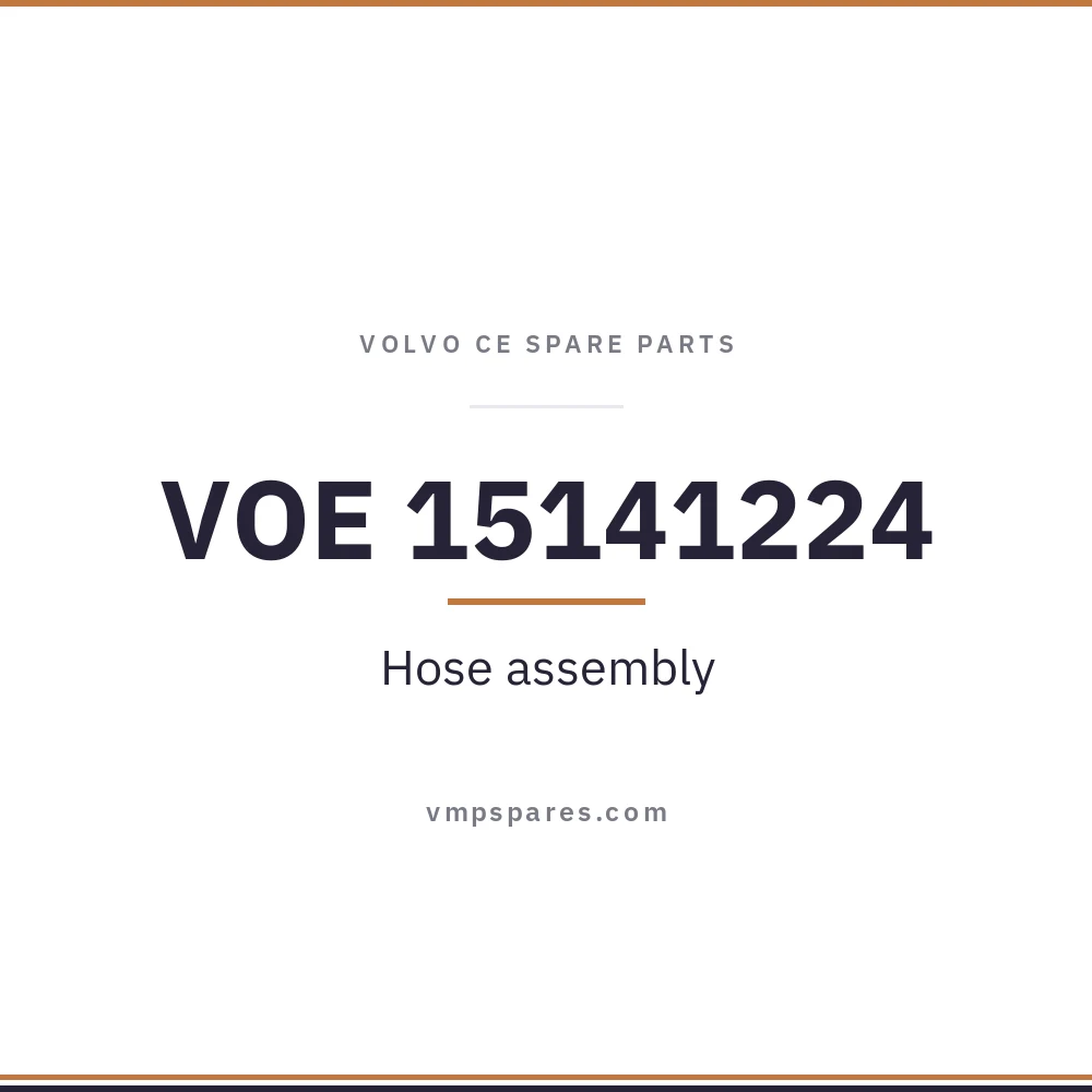 VOE 15141224 – Hose assembly